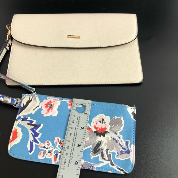 Nine West Floral Wristlet Lovevook Beige Wristlet - Picture 4 of 7
